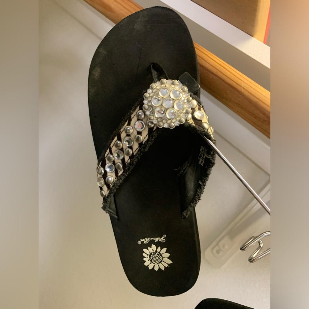 Rhinestone Sandals - Picture 3 of 4